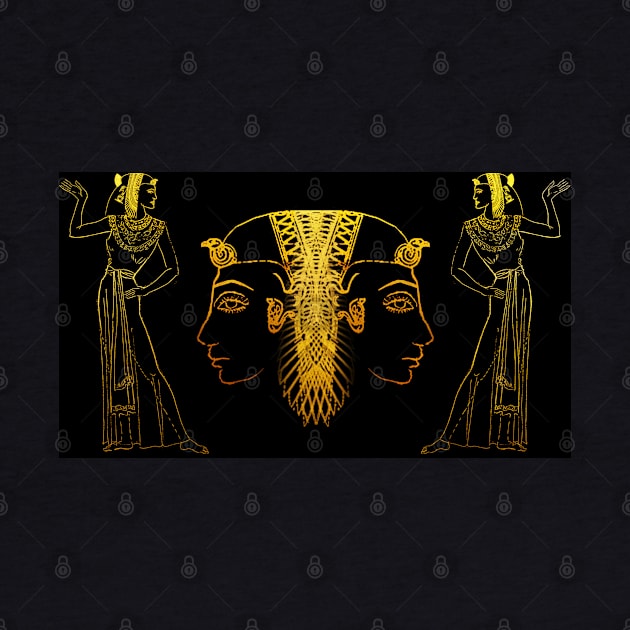 Egyptian Goddess Mask "Share the Love" by CRWPROD